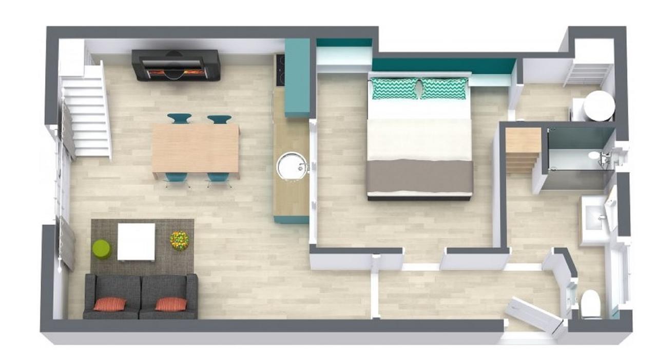Апартаменты Duplex Bali Hyper Centre Нант Экстерьер фото